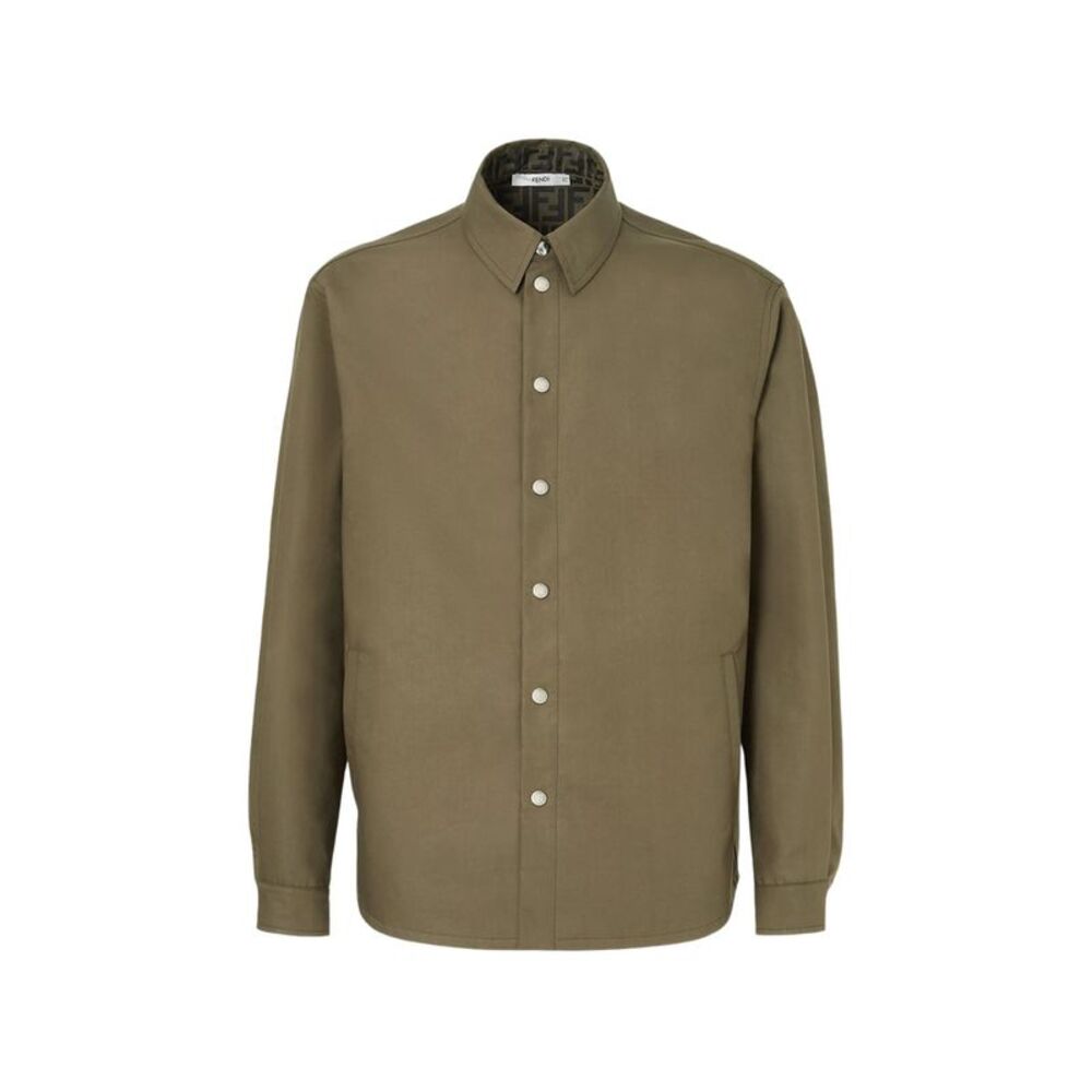 Fendi Green Shirts Men